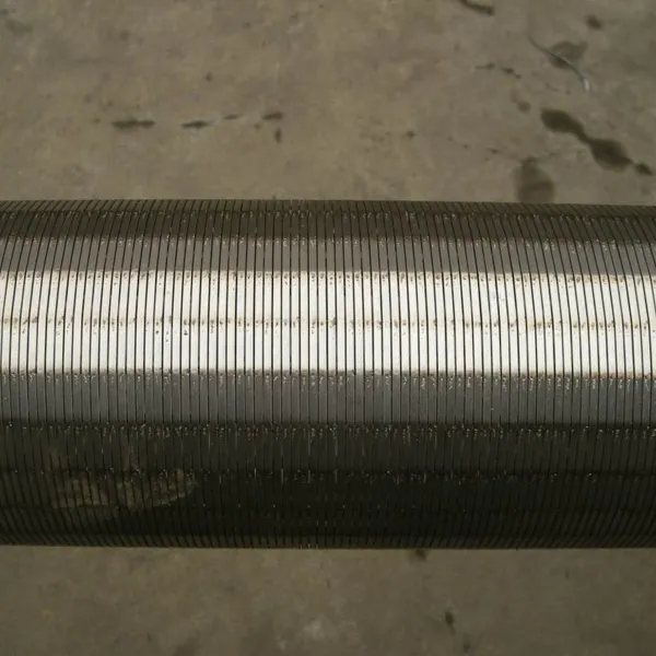 Roundness Water Well Wedge Wire Screen Tube , Filter Johnson Strainer Pipe photo-2