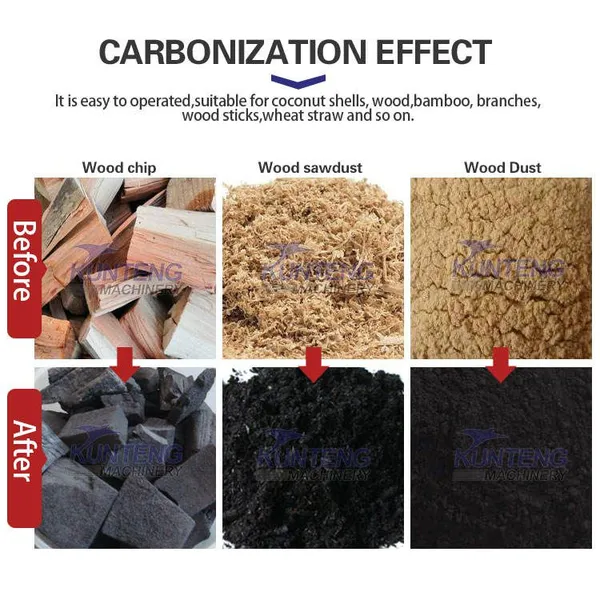 Environmental Friendly Japanese Carbonization Furnace Jamaican Carbonization Furnace African Carbonization Furnace EPC photo-5