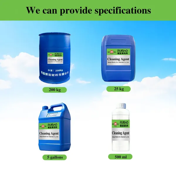 RSB-107 Copper Cleaning Agent Powerful Dirt & Oil Removal Low Foam Easy Rinsing No Residue For Copper Alloy Workpieces OEM ODM photo-3