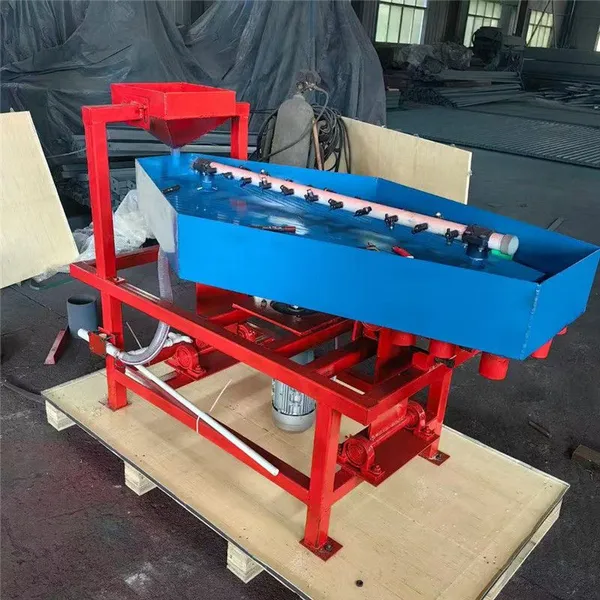 Small Scale Gold Mineral Ore Processing GT60 Gravity Separator Shaking Table Gemini for Sale photo-5