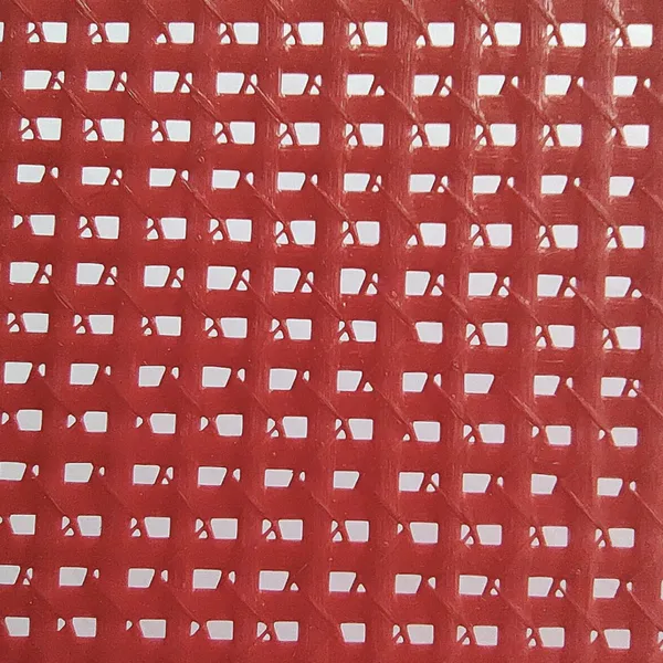 Tecido de malha revestido de plástico resistente à radiação UV, malha 20x20, 200g/m2 com propriedades retardantes de chamas