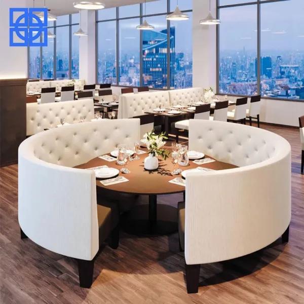 U-Shaped Booth for Restaurant photo-2