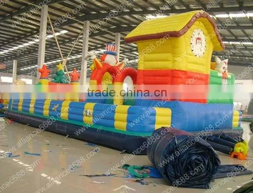 Weini Castle 11x7m Bouncer Game Inflatable Playground Game