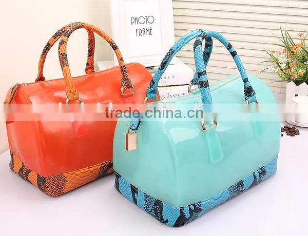 Jelly Handbag Colorful photo-3