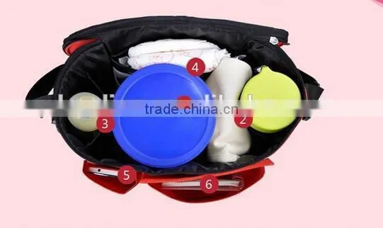 China Product Designers Diaper Bag Canvas Diaper Bag Fashion Diaper Bag for Babies photo-4