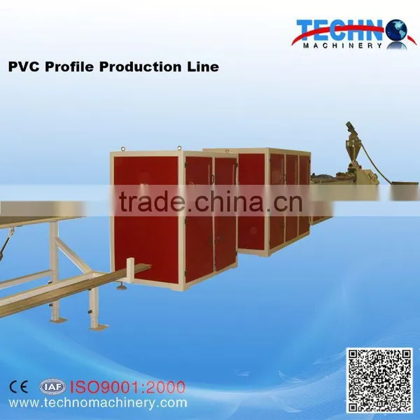 PVC Profile Processing Machine/UPVC Profile Extrusion Line