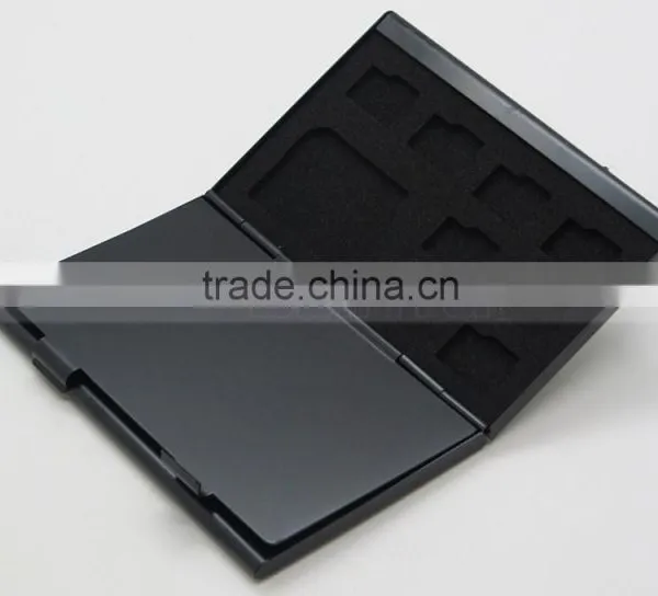 11 Slot Aluminium EVA Material Black 3DS Card Case for 2x 3DS 8x TF 1x SD Card photo-3