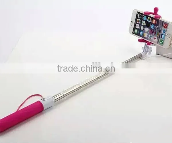 Wholesale Extendable Camera Tripod Handheld Colorful Wireless Monopod Bluetooth Selfie Stick Bluetooth Shutter Button photo-4