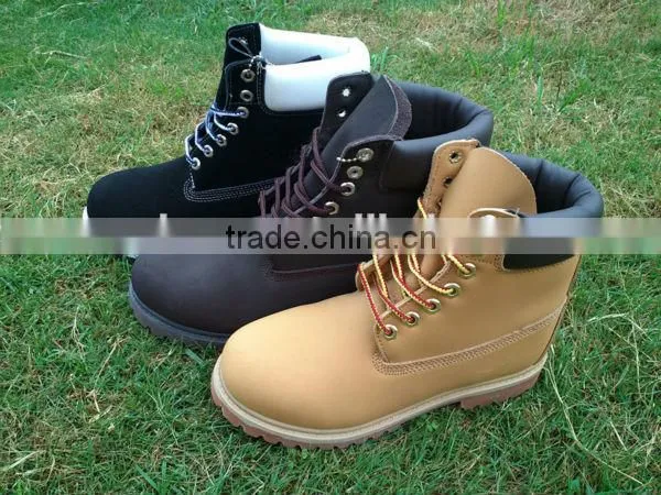 Supply Steel Toe Safety Shoes Wear-resisting Protective Shoe Non Slip Leather Safety Boots Wholesale Work Shoes photo-2