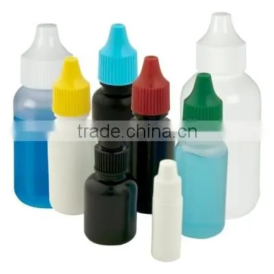 Cylinder & Boston Round Bottles With Dropper Caps