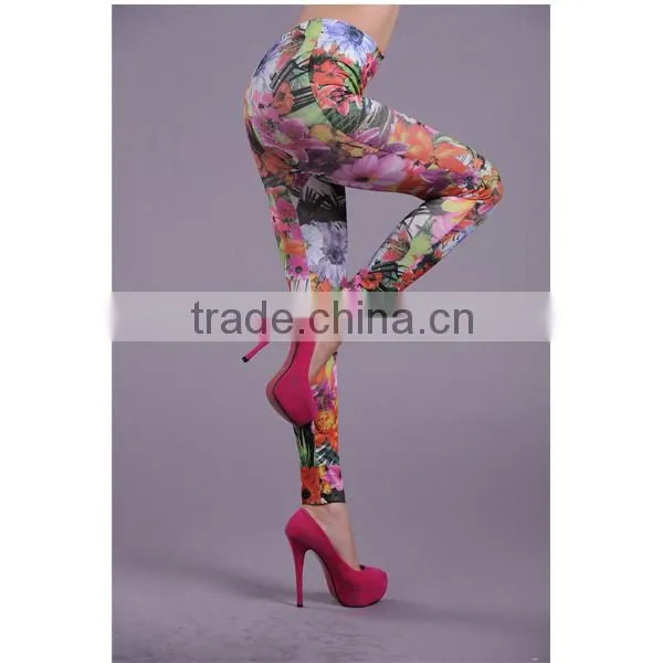 2014 Women's Slim Soft Skinny Personality Long Legging Pants L22016