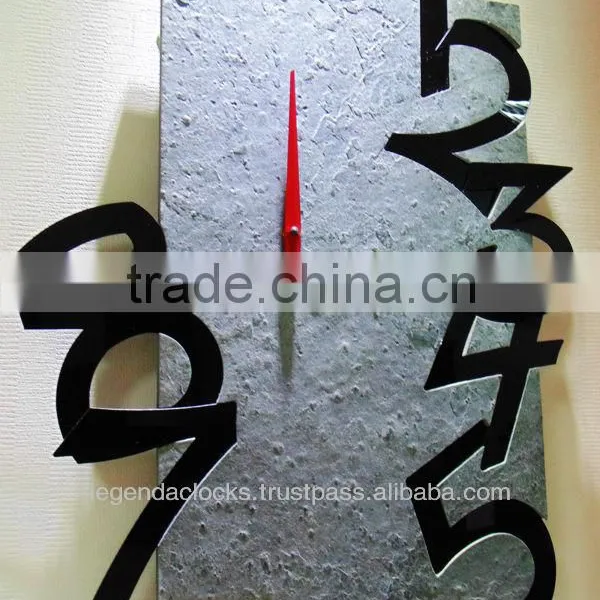 Acrylic Numbers Wall Clock, Unique Clock, Designer Clock, Handmade Decorative Wall Clock photo-2