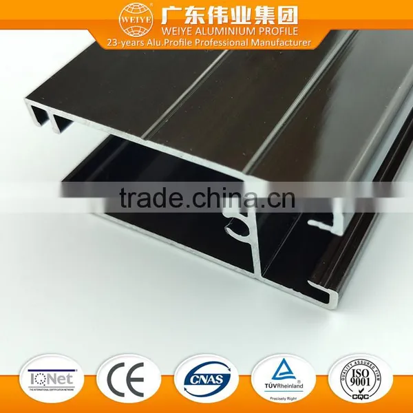 Customized Top Quality Alloy Hollow Powder Coated Door Window Profiles Aluminium photo-2