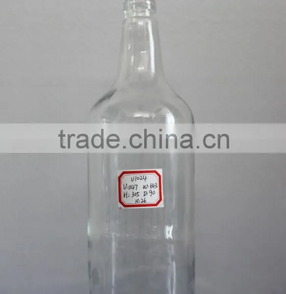 12 OZ GLASS ALCOHOLIC BOTTLES OF BEVERAGE
