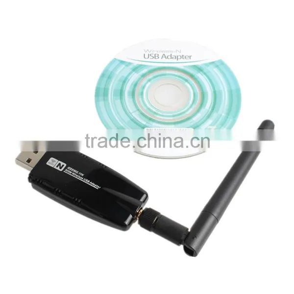 RTL8192 Chipset 802.11n 300Mbps Wireless USB Dongle Adapter Wifi Transmitter and Receiver photo-2