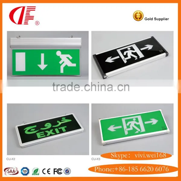LED Emergency Light, 3W Direction Indicator Light, LED Evacuation Indicating Lamps With CE SAA TUV Approved photo-4