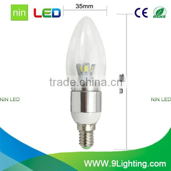 Cheap Classical Led Candle Light Bulb With Adapters photo-4