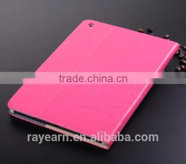 Ultra Slim / Light Weight Smart Stand Case Cover, Protective Premium PU Leather Cover Case for Apple IPad photo-5