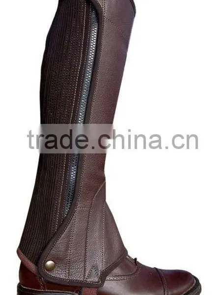 Leather Half Chaps