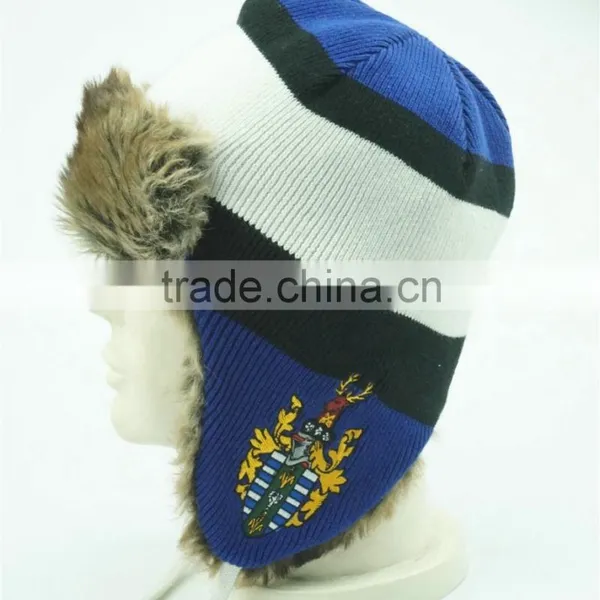 Swedish Army Winter Trapper Hat Cap photo-3