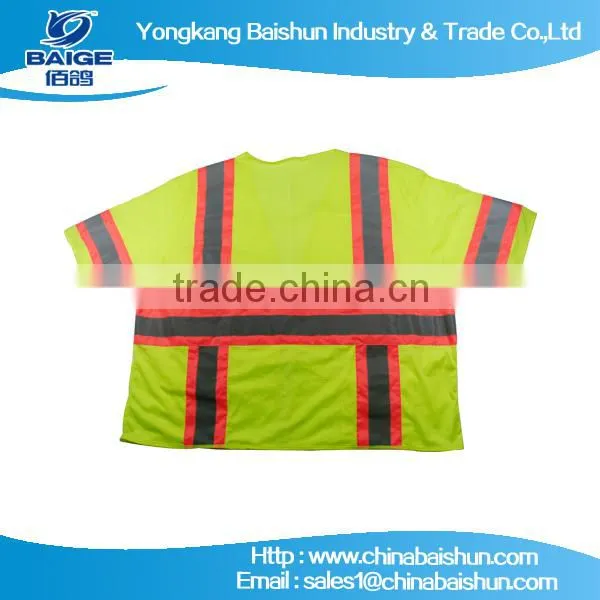 2015new 100% High Visibility Reflective Safety Polo Shirt photo-2