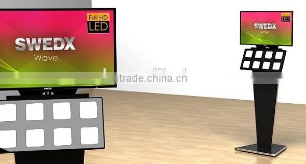 Swdex Wave 50 Inches Remote Control Advertising Display Kiosk Stand 4K Tough Panel DIgital Signage photo-3