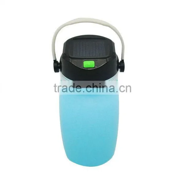 Soft Material Silicone Emergency Waterproof Wall Solar Lamps Camping Tent Lights photo-3