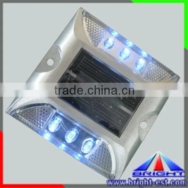 Solar Road Stud Lighting With 6 Super Bright Led,Solar Road Stud Flashing Light,Solar Road Stud Lighting photo-4