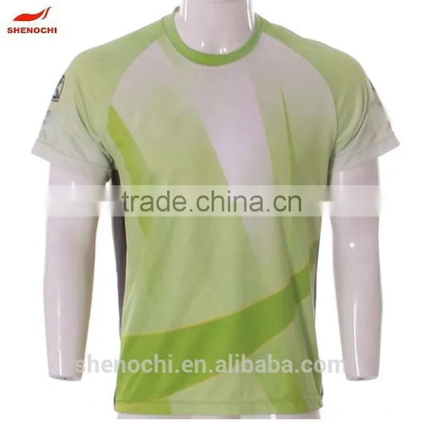 Dongguan Factory Hiigh Fashion Custom Design Dri Fit Sublimation Sport t Shirt Wholesale photo-3