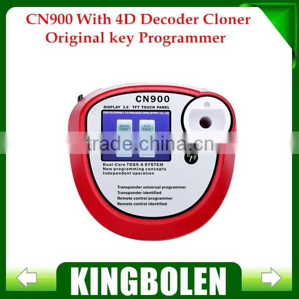 Original 2014 Professional CN900 Key Programmer With CN900 4D Decoder and 46 BOX Free Shipping