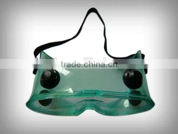 EN 166 Standard Safety Goggles for Eye Protection PVC Safety Goggles 4 Indirect Vents Safety Goggles photo-3