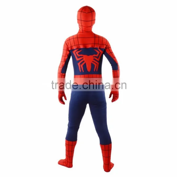 2016 Adult Kids Halloween Outfits Children Unisex Cosplay Costume For Hallowen Party Spiderman Costume photo-6