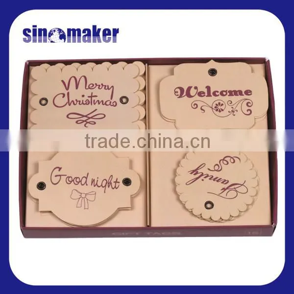 Small DIY Ornament Blank Paper Tag Book Mark Gift Tag photo-5