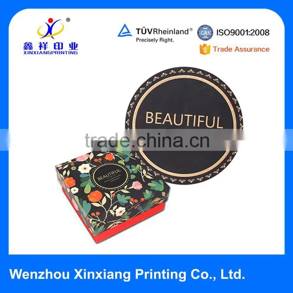 Fashionable Fancy Mooncake Paper Gift Boxes Cosmetics Box photo-2