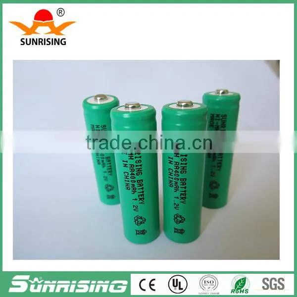 1.2v NI-MH AA400mAh Rechargeable Battery Pointed Cap photo-3