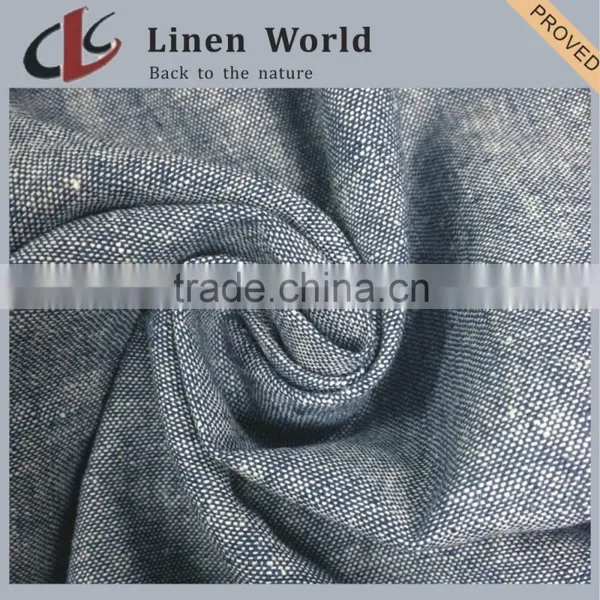 10s*10s High Quality Yarn Dyed Linen Viscose Fabric