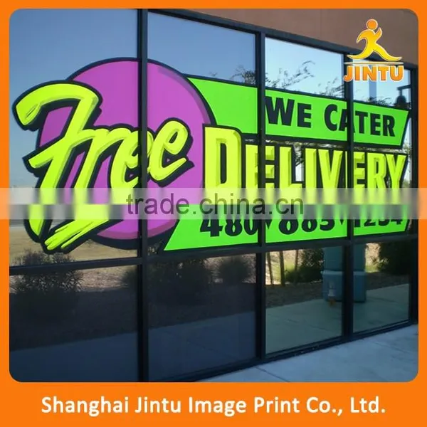 Custom Printing Personality Poster Sticker/one Way Vision Stiker/vinyl Sticker (JTAMY-2015502)