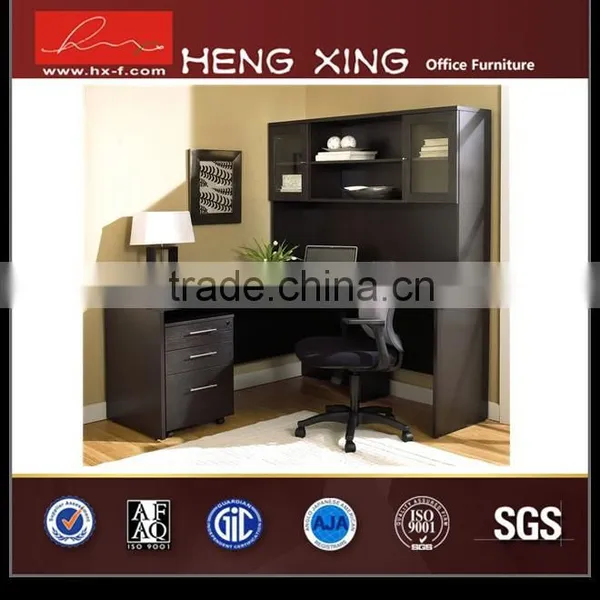 Wooden Director Desk Luxury Executive Desk With Bookcase N0120 photo-3