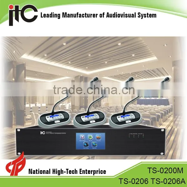 ITC TS-0200 Series International Simultaneous Interpretation Audio Conference System