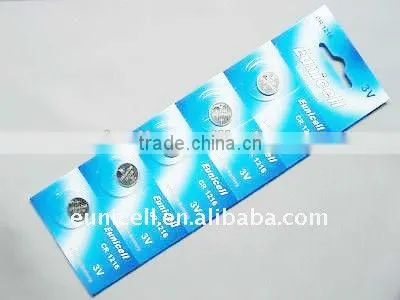 CR1216 Lithium Battery 3V Button Battery Eunicell photo-3