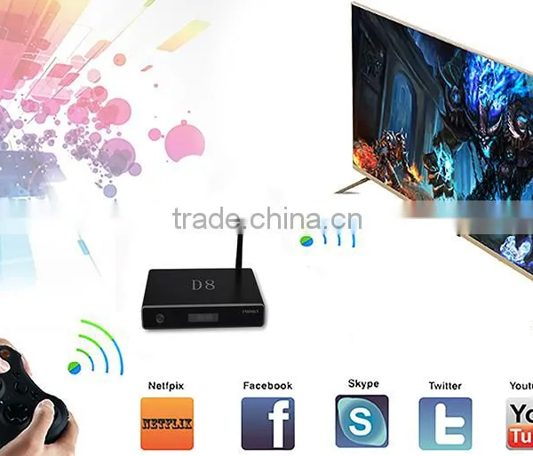 Foison Reliable Android 4.4 Amlogic S812 Android Windown tv Box F8 Support H.265 Real 4K photo-2