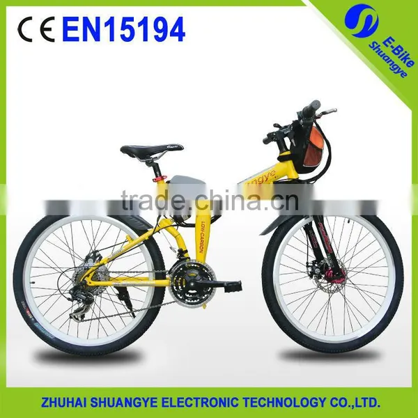 China Popular Full Suspension Electric Mountain Bike photo-4