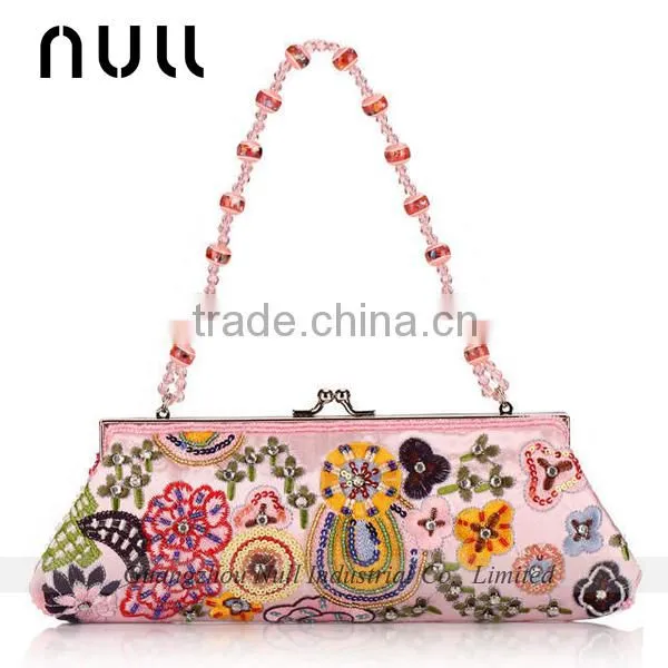 Customized National Embroidery Clucth Bags / Purses photo-3