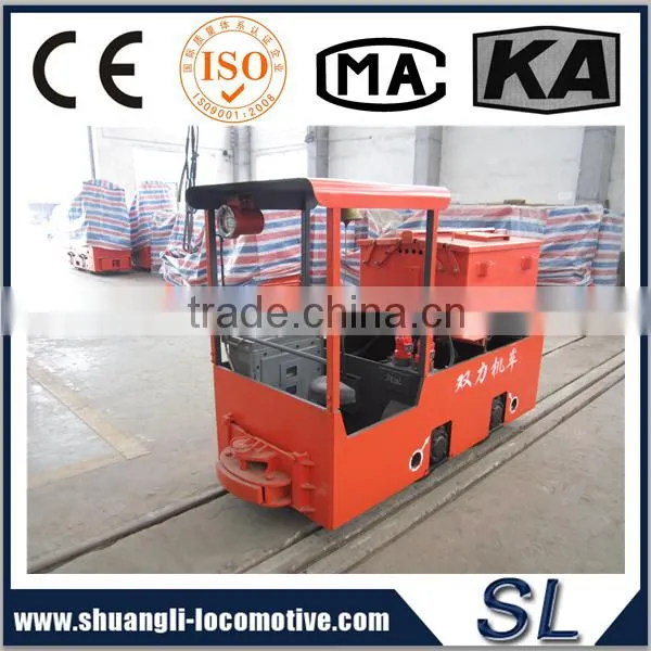 CTY2.5/6GB Accumulator Locomotive, Flameproof Power Equipment for Underground Mining photo-2