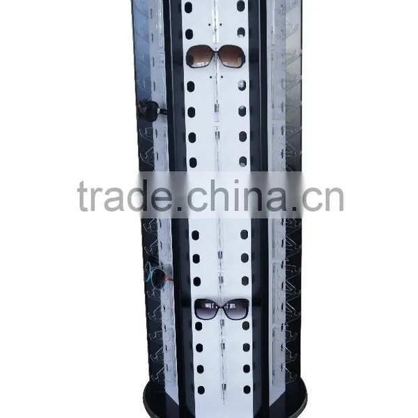 New Arrive! 108pcs 6 Side Wooden Sunglasses Display Stand for Sale