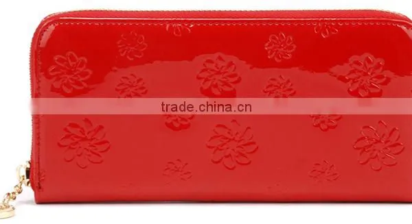 2015 Customized Fashion Design Exquisite Leather Women Wallet photo-3