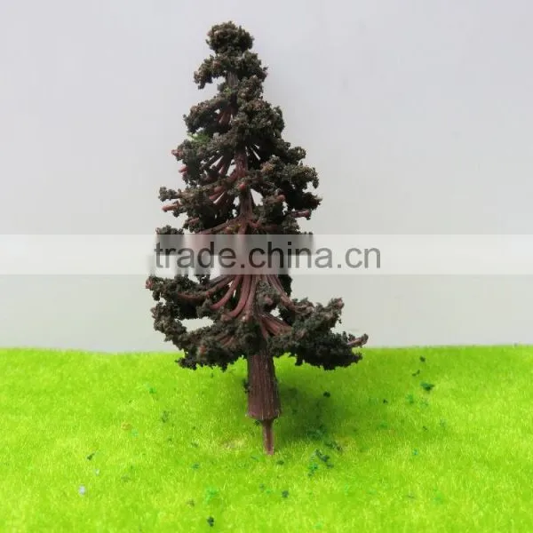 Scale Plastic Model Tree, Architecture Model Tree Arm , Miniature Scale Trees, Building Model Tree for HO Scale,MT-39 photo-2