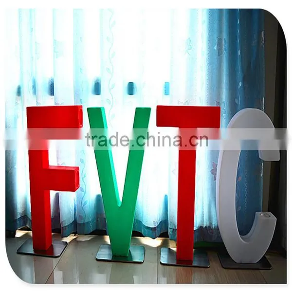 Eco-friendly Colorful 3d Letter Sign, Advising 3d Letter Sign
