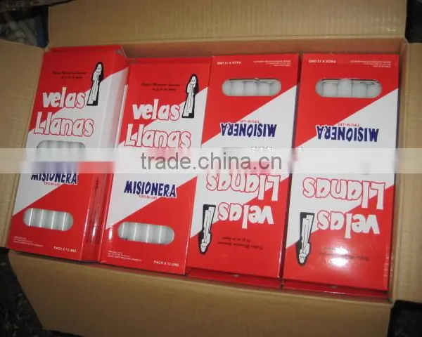 Wholesale Household White Plain Candle for Africa Market With 8pcs/box photo-3