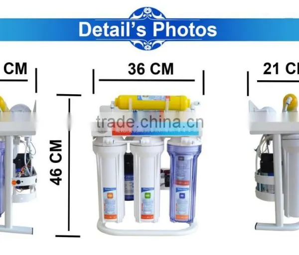 Best Price Water Filter for Dinking ro Reverse Osmosis System Water Purifier 5 Stage and 6 Stage Alkaline Fitler Machine Price photo-4